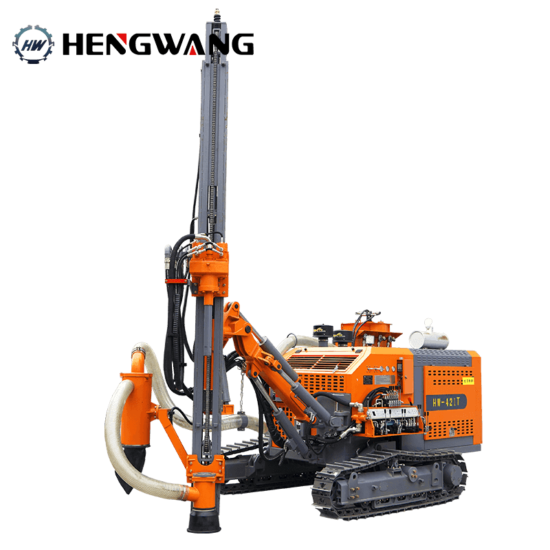 HW421T Integrated DTH Surface Drill Rig